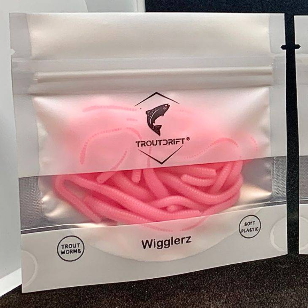 Troutdrift (Scented) Wigglerz Worms- Assorted Colours